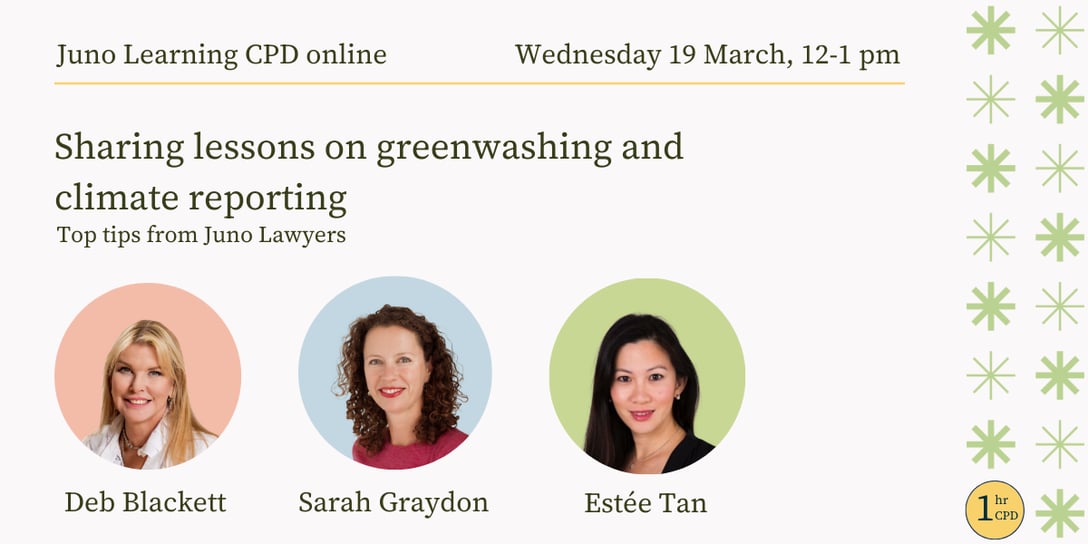 Juno Learning Sharing lessons on greenwashing and climate reporting-1